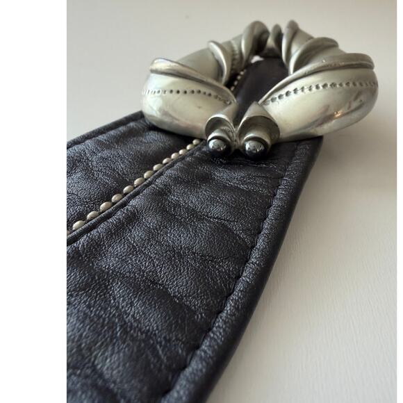 FAHRENHEIT NY Antelope FO24 Buckle With Black Leather Belt Excellent Condition main image 8